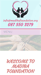 Mobile Screenshot of madibafoundation.org